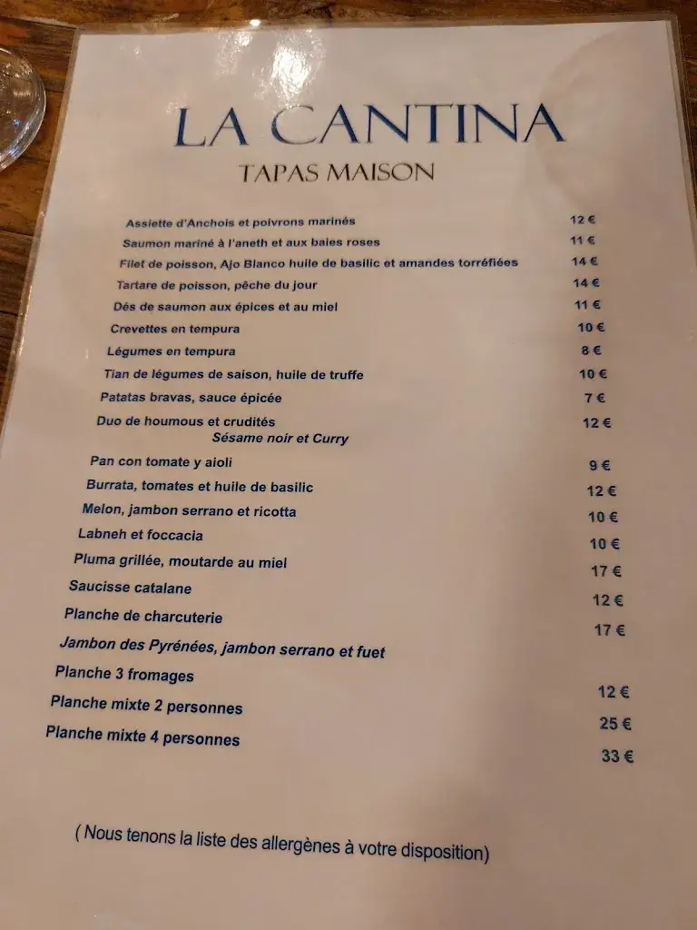 Menu_La Cantina_Collioure_image_1
