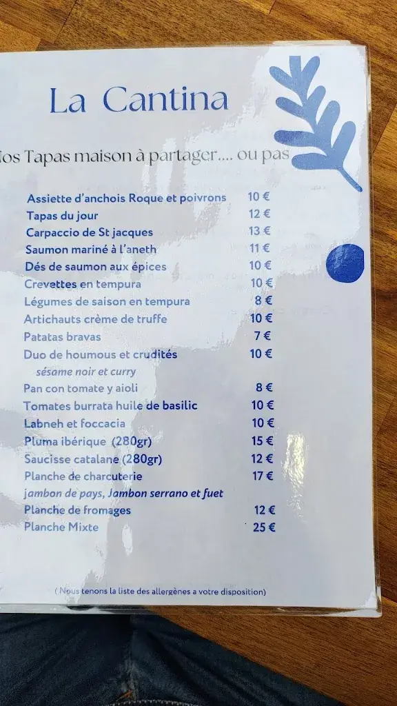 Menu_La Cantina_Collioure_image_3