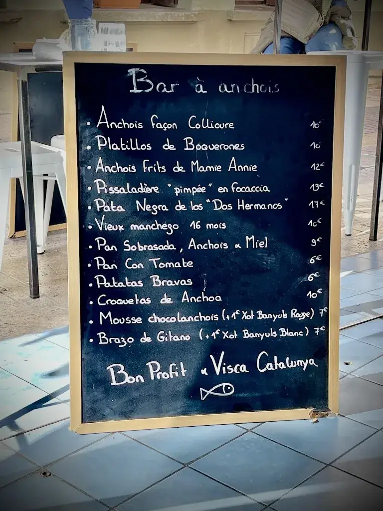 Menu_Bar à Anchois - Anchois Desclaux_Collioure_image_3