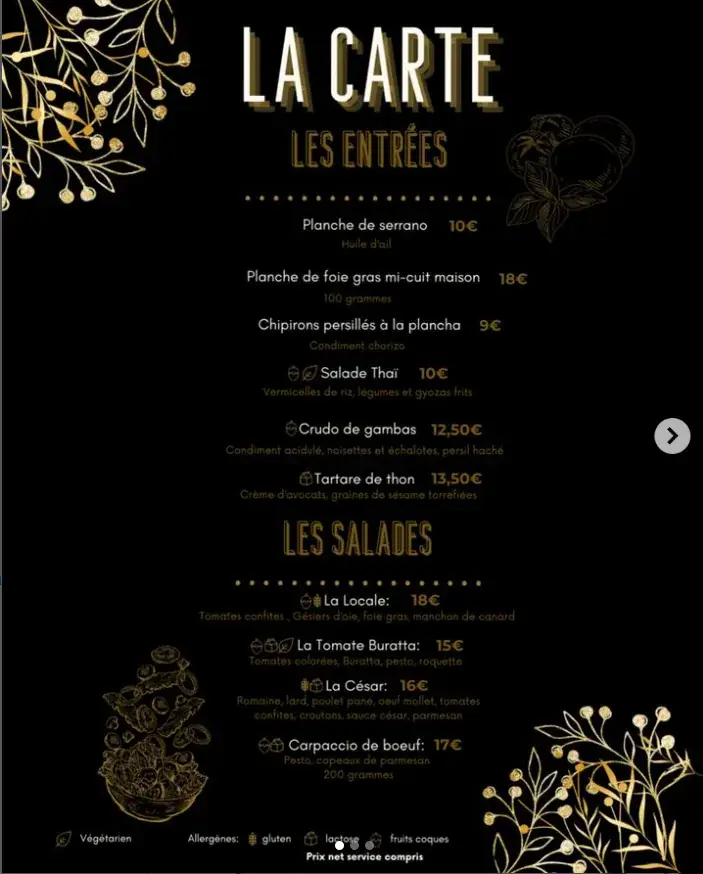 Menu_Brasserie 1000 Colonnes_Condom_image_2