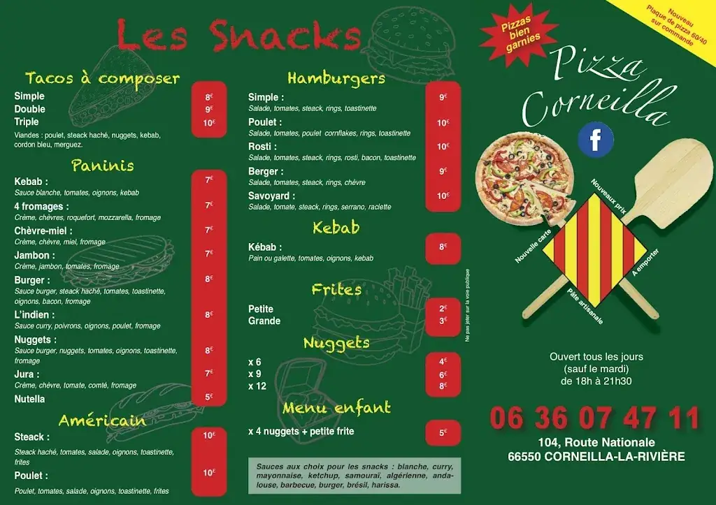 Menu_Pizza corneilla_Corneilla-la-Rivière_image_2