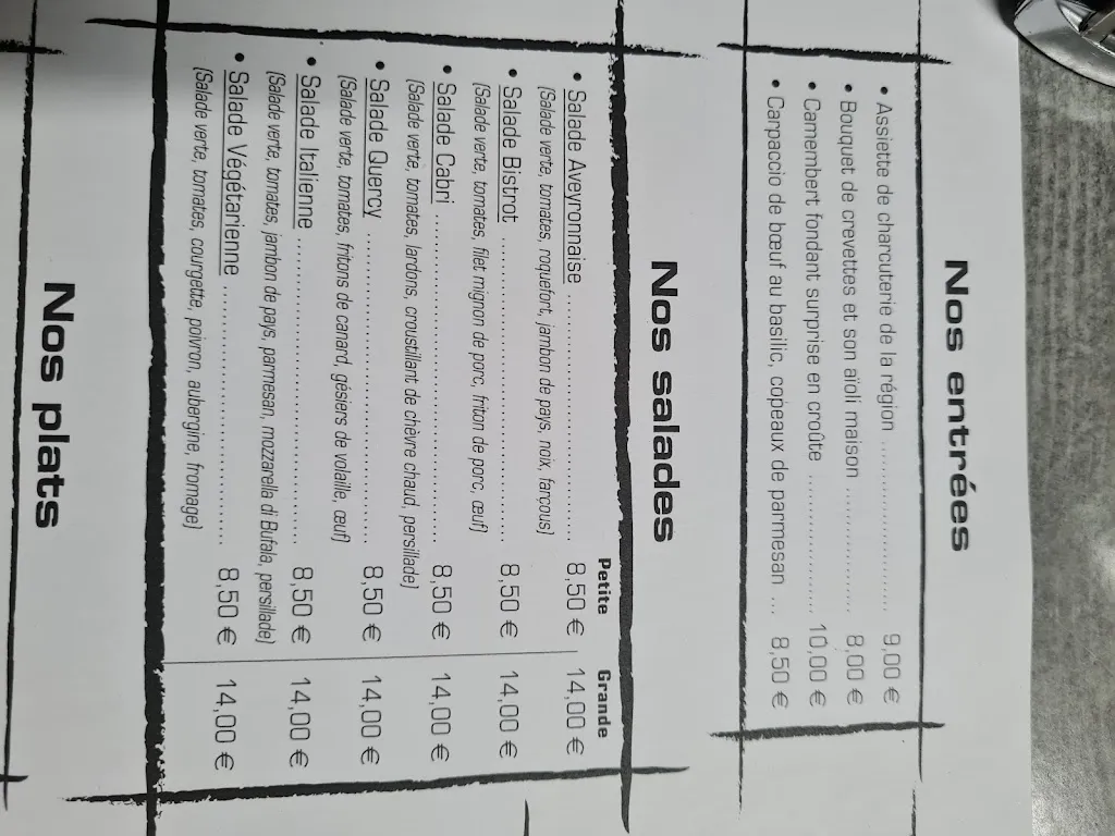 Menu_Le Bistrot Cordais_Cordes-sur-Ciel_image_1