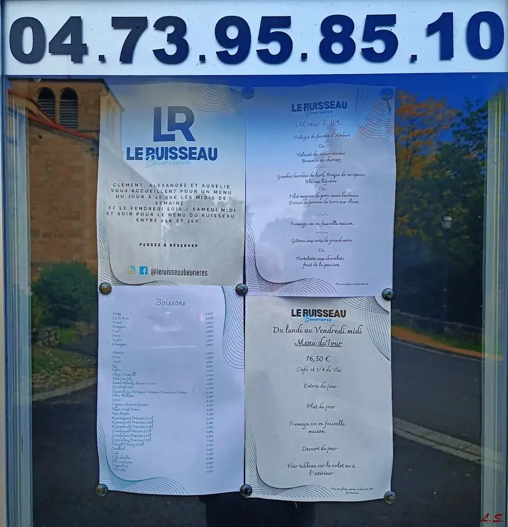 Menu_Le Ruisseau_Beurières_image_3