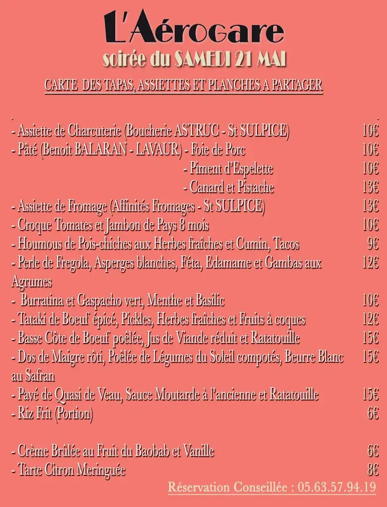 Menu_L'Aérogare_Saint-Sulpice-la-Pointe_image_2
