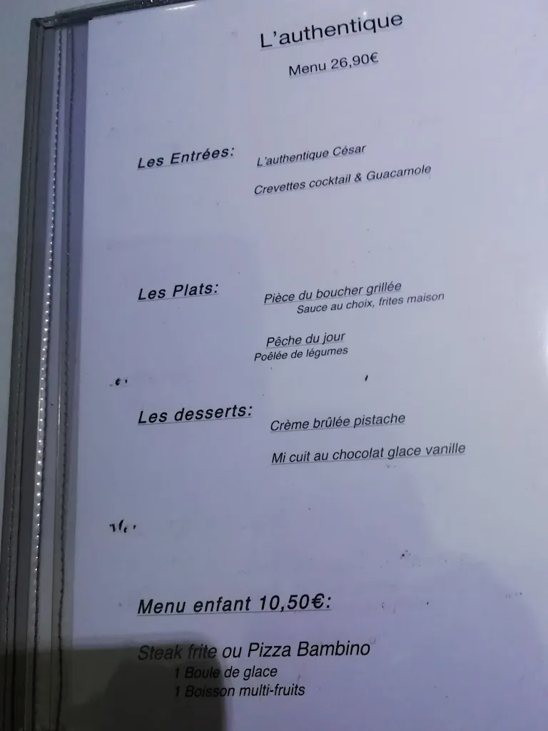 Menu_L'Authentique - Restaurant Halal_Colomiers_immagine_2