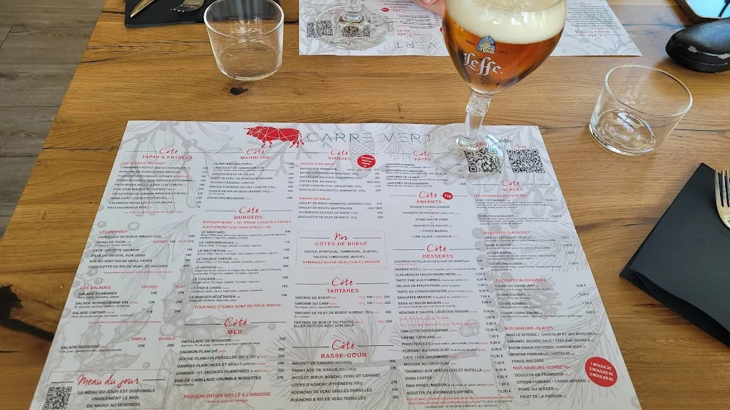 Menu_La Brasserie du Carré Vert_Colomiers_image_4