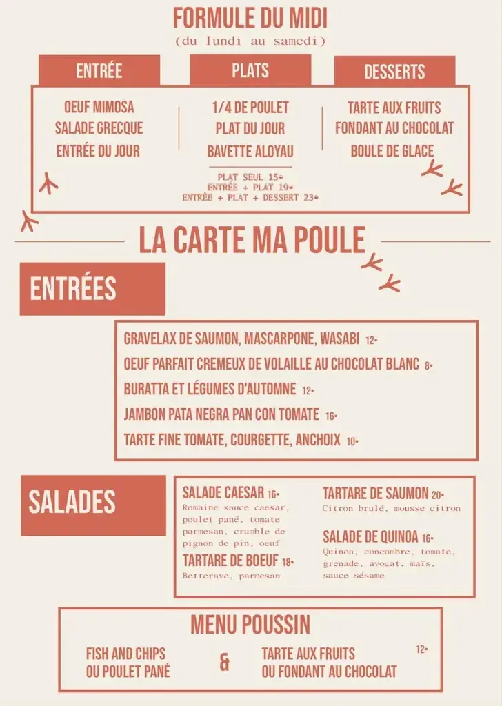 Menu_Cocorico le French Pub_Colomiers_image_1