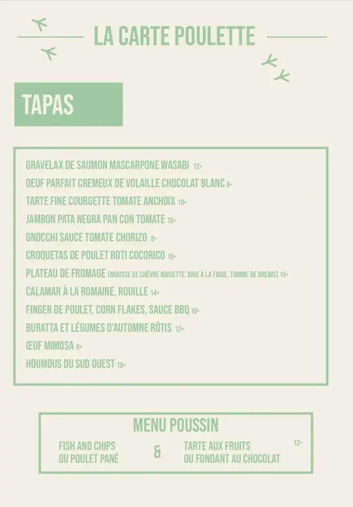 Menu_Cocorico le French Pub_Colomiers_image_4