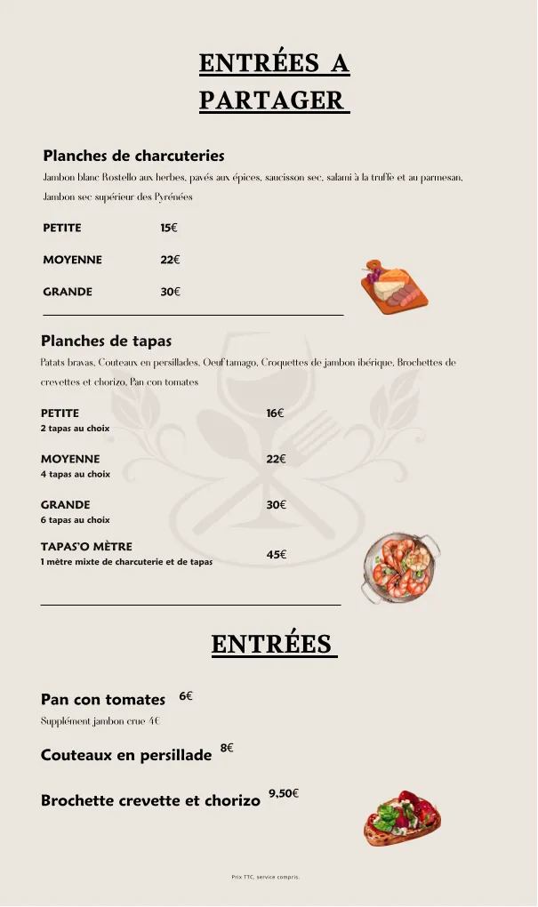 Bistrot Les Marots - Restaurant Colomiers_Colomiers_menu_image_1
