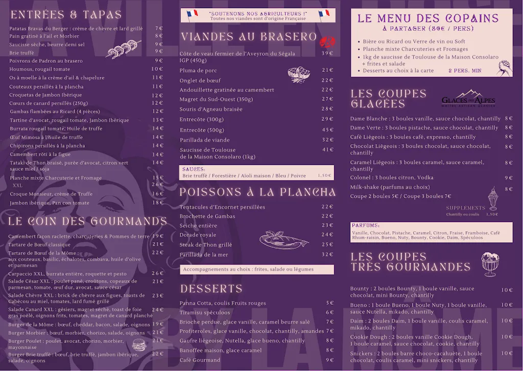 Menu_La Ville En Rose Colomiers_Colomiers_immagine_2