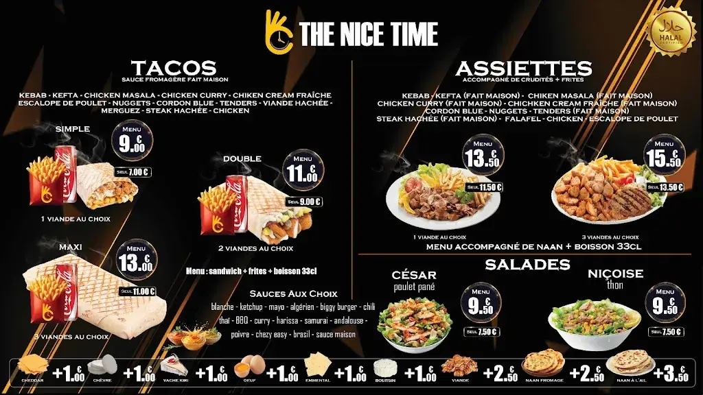 Menu_THE NICE TIME_Colomiers_immagine_1