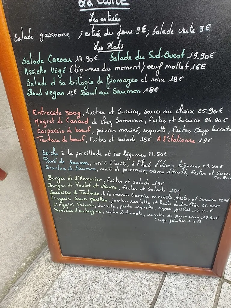 Menu_Brasserie de L'Armurier - Restaurant Colomiers_Colomiers_image_3