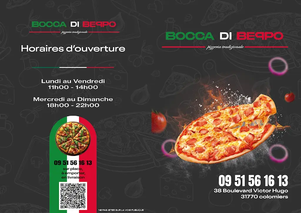 Menu_Bocca di beppo_Colomiers_image_2