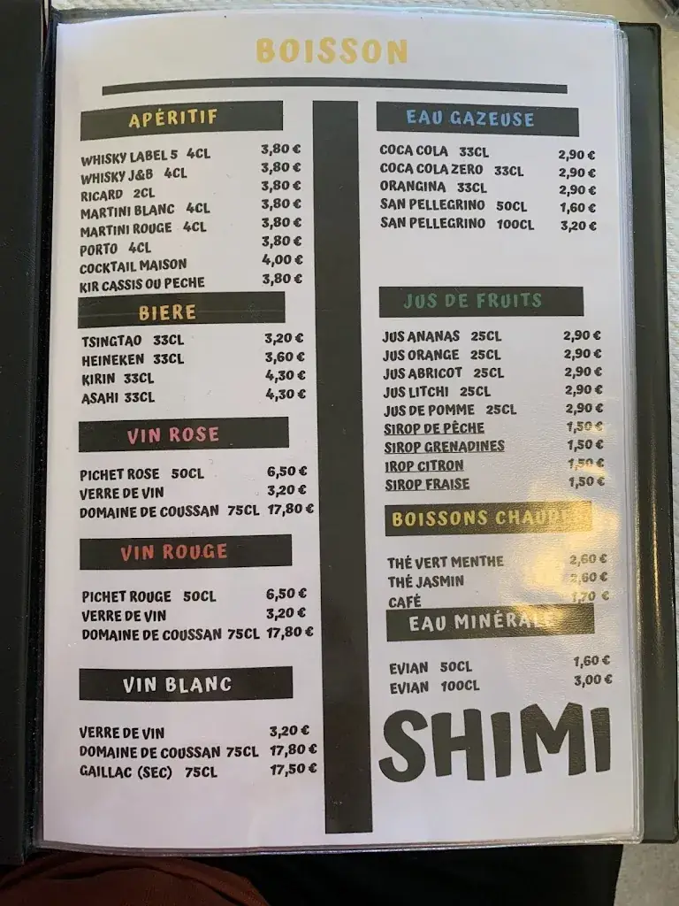 Menu_Restaurant Shimi_Colomiers_image_2
