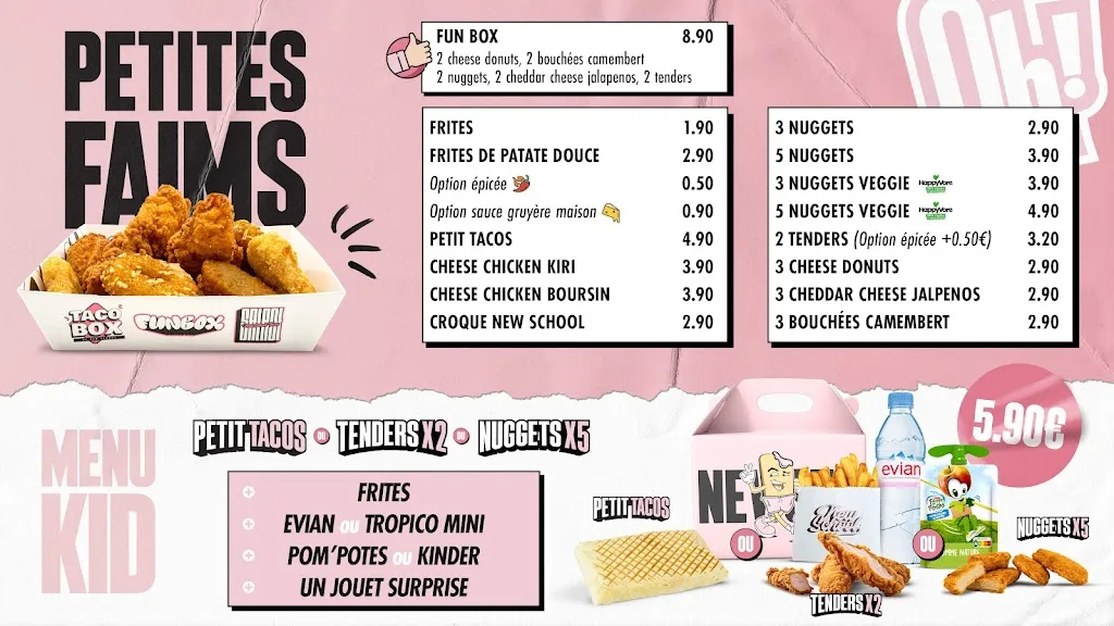 Menu_New School Tacos Toulouse - Colomiers_Colomiers_image_4