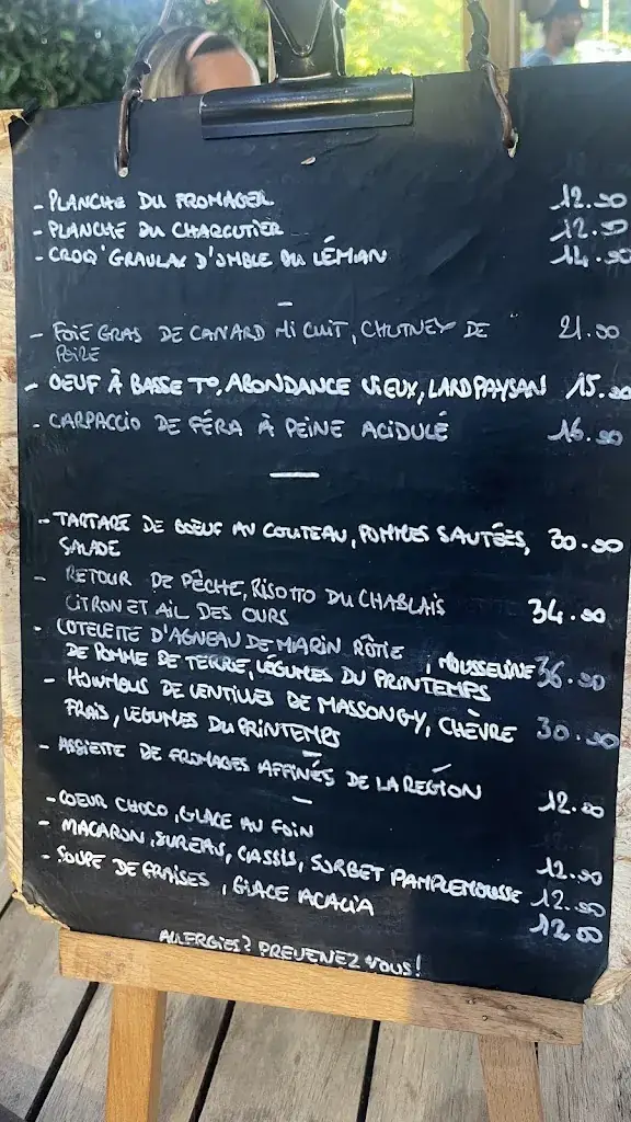 Menu_Restaurant chez Mathilde_Maxilly-sur-Léman_image_1