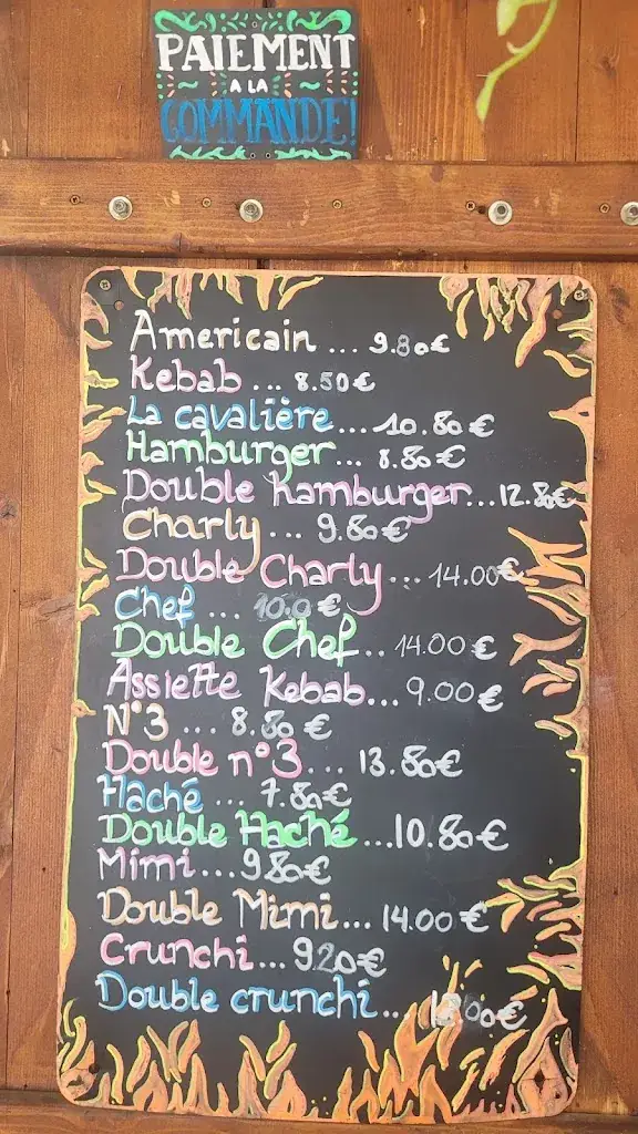 Menu_Le Chalet du Midi_Colomiers_immagine_3