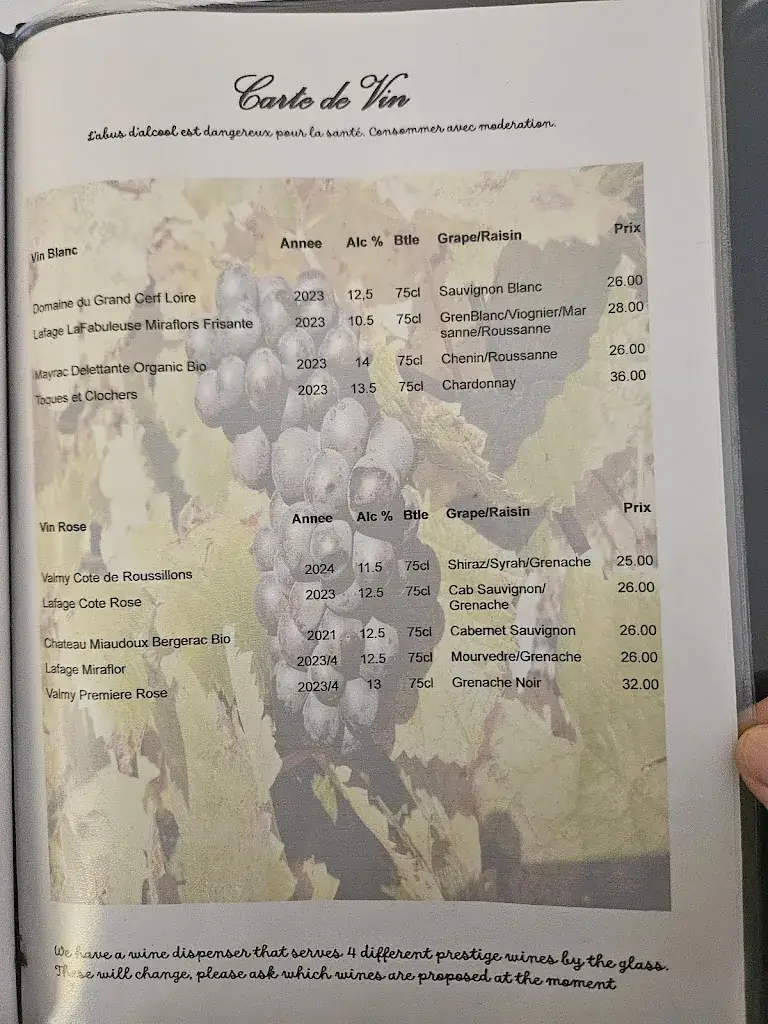 Menu_Á Table Lou Cantou Couiza_Couiza_image_2