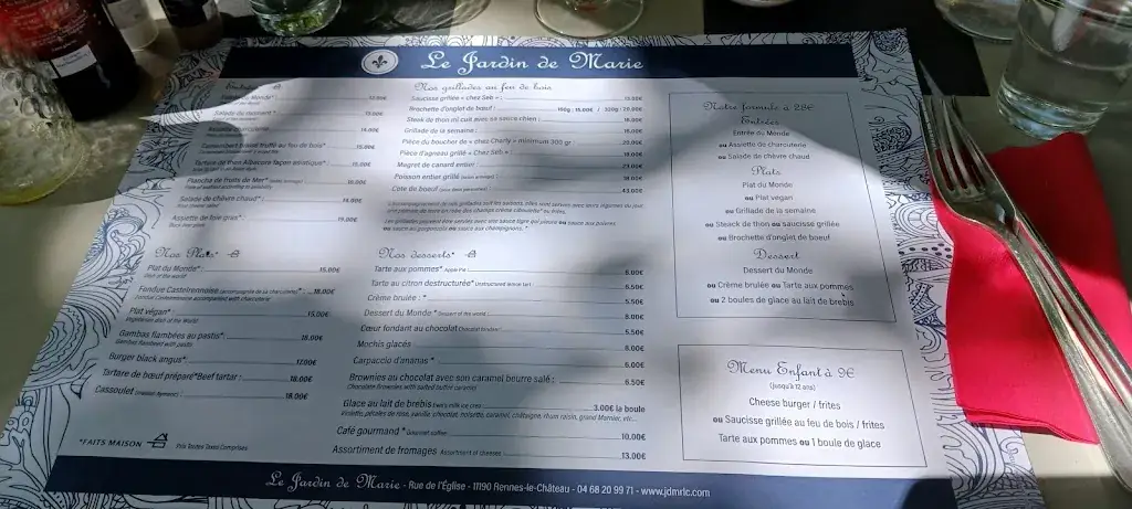 Menu_Le Jardin de Marie_Rennes-le-Château_image_4