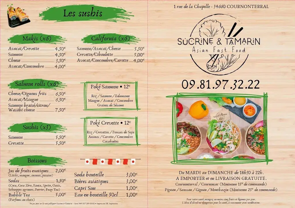 Menu_Sucrine et Tamarin | Restaurant Asiatique en Livraison et à Emporter_Cournonterral_image_3