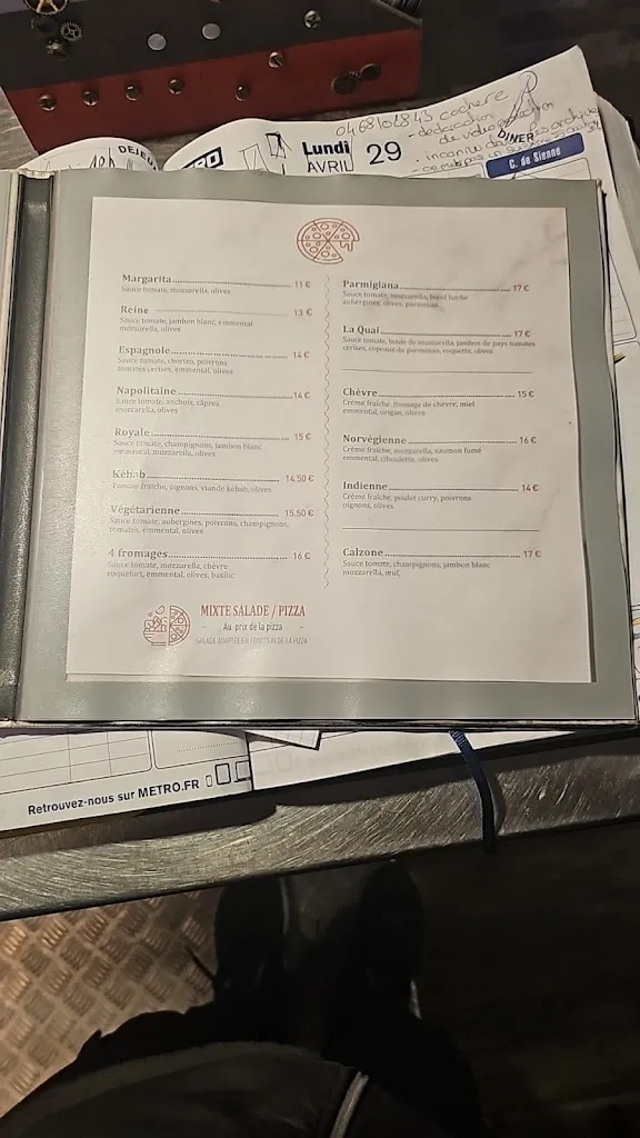 Menu_Le Quai_Narbonne_immagine_1