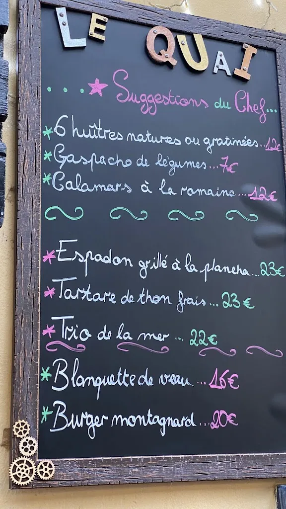 Menu_Le Quai_Narbonne_immagine_2