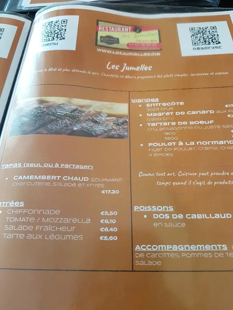 Menu_Les Jumelles_Coursan_image_1
