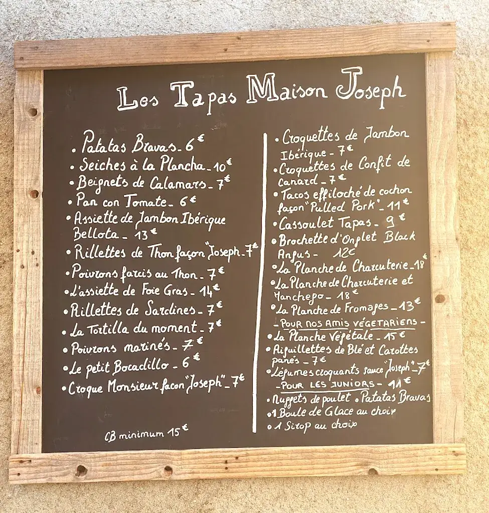 Menu_Maison joseph_Carcassonne_image_4