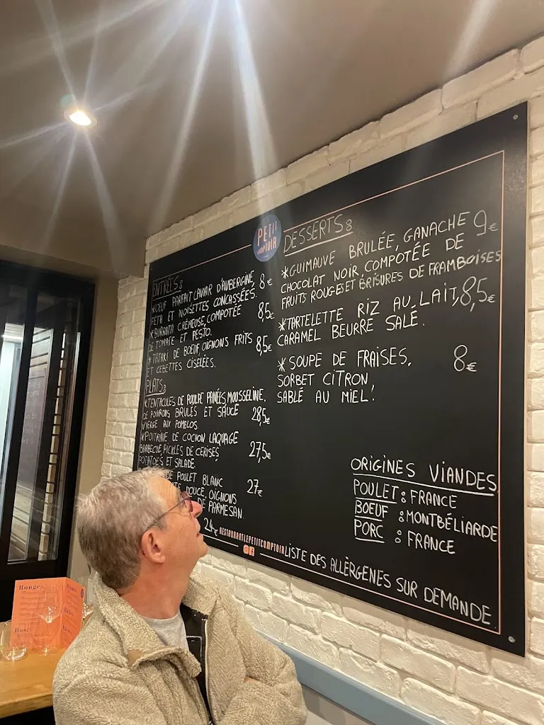 Menu_Restaurant le petit comptoir_73210_image_1