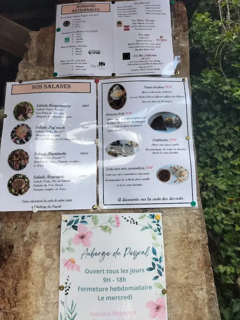 Menu_Auberge du Peyral_Conques-en-Rouergue_image_1