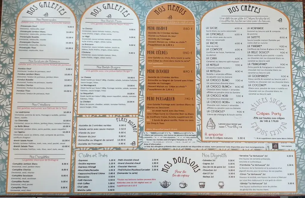 Menu_Les delices de la Tour_Langogne_image_3