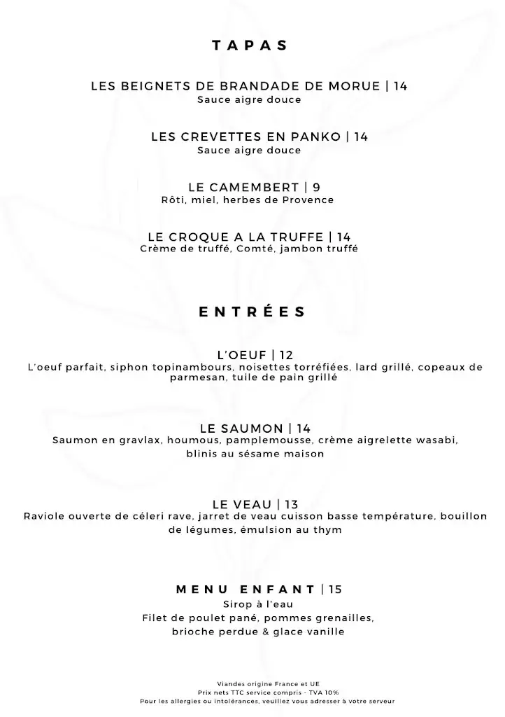 Menu_Le Jardin des Frangins - Restaurant Bistronomique avec Terrasse - Montpellier_Montpellier_image_2