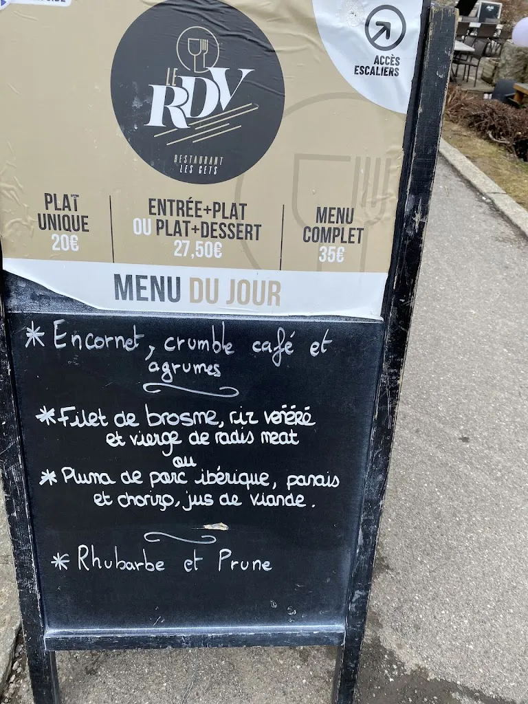 Menu_Restaurant Le Rendez-Vous_Gets_image_1