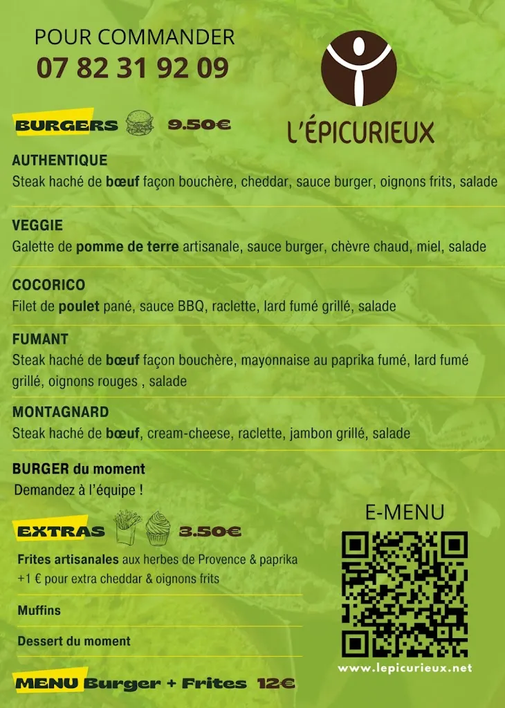 L'Epicurieux Foodtruck BURGER - Dremil Lafage [LUNDI SOIR] restaurant in Drémil-Lafage