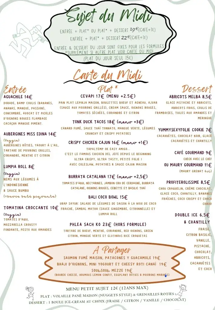 Menu_Restaurant Le Sujet_Perpignan_image_1