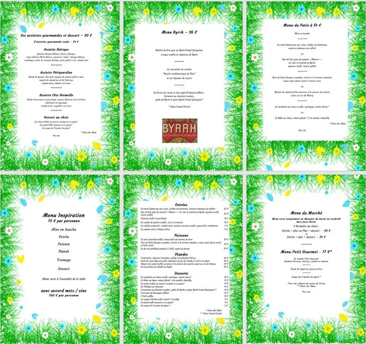 Menu_Le Patio Catalan_Thuir_image_1