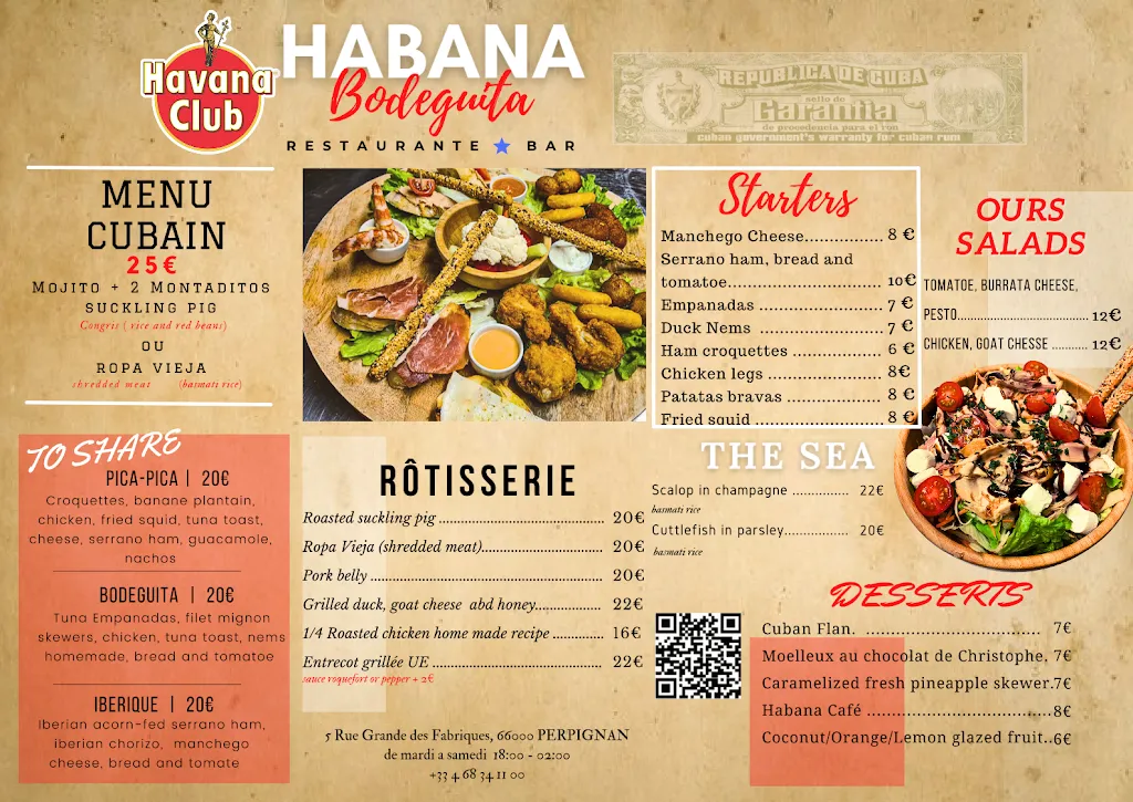 Menu_Habana Bodeguita_Perpignan_image_2