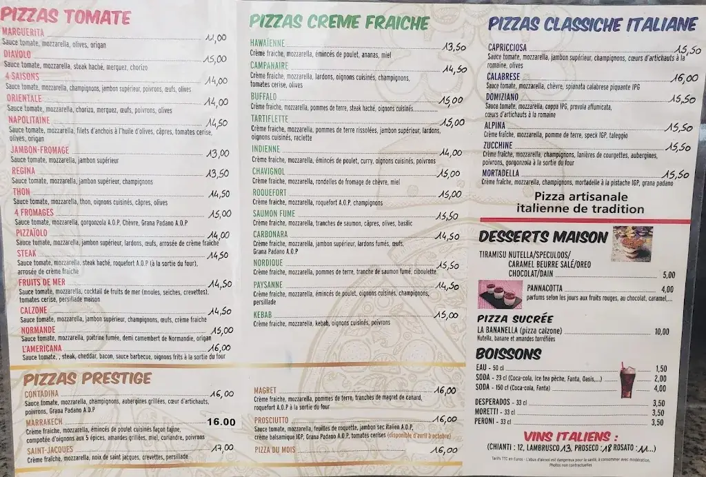 Menu_Pizza Carina_Eaunes_immagine_4