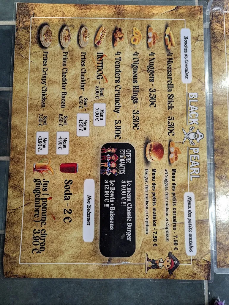 Menu_BLACK PEARL CUGNAUX_Cugnaux_image_3