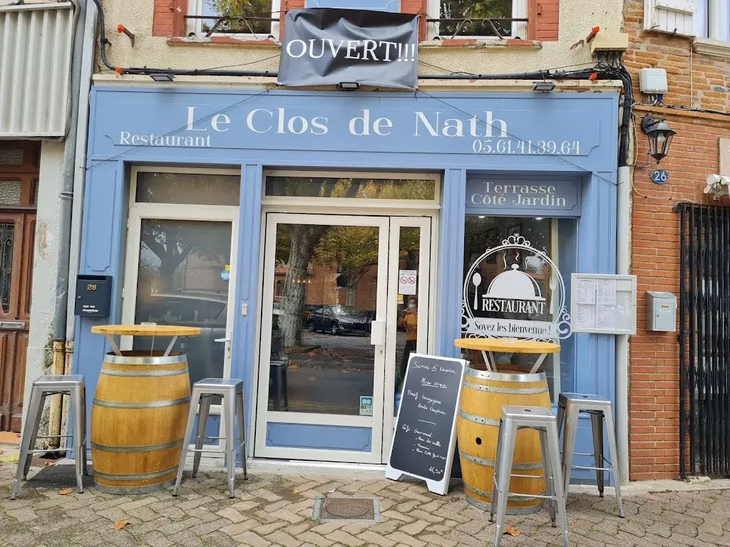 Le Clos de Nath restaurant in Cugnaux