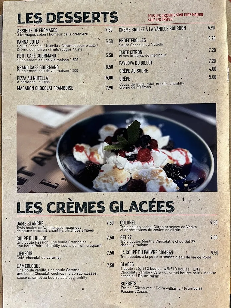 Menu_Restaurant Le Billot de Lucien_Cugnaux_image_4