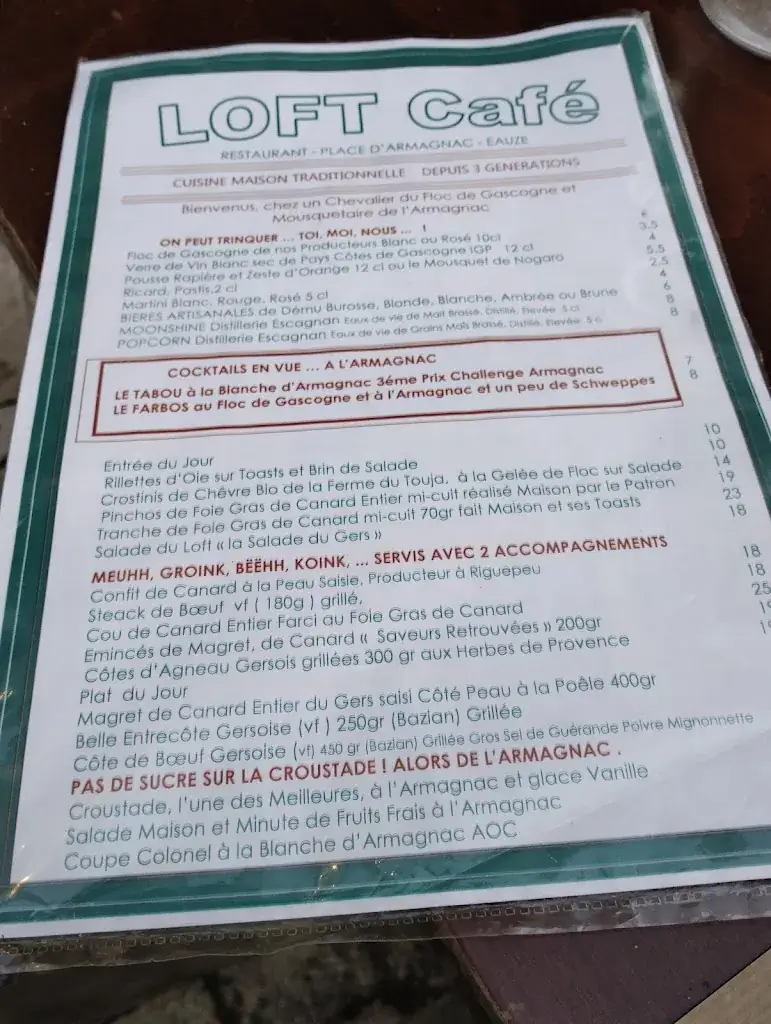 Menu_Loft Cafe_Eauze_image_2