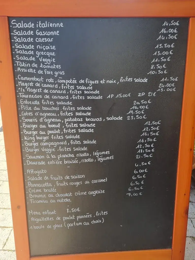 Menu_Café de France Eauze_Eauze_image_1