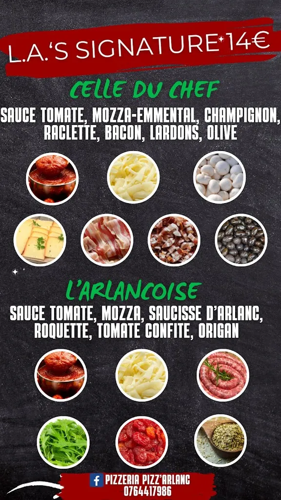 Menu_Pizzeria Pizz'Arlanc_Arlanc_image_3