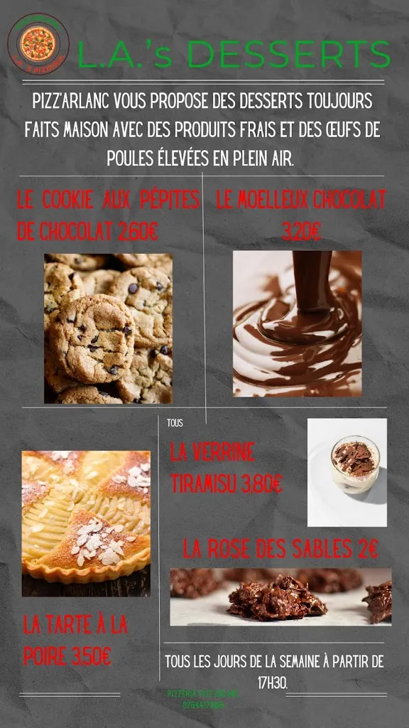 Menu_Pizzeria Pizz'Arlanc_Arlanc_image_4