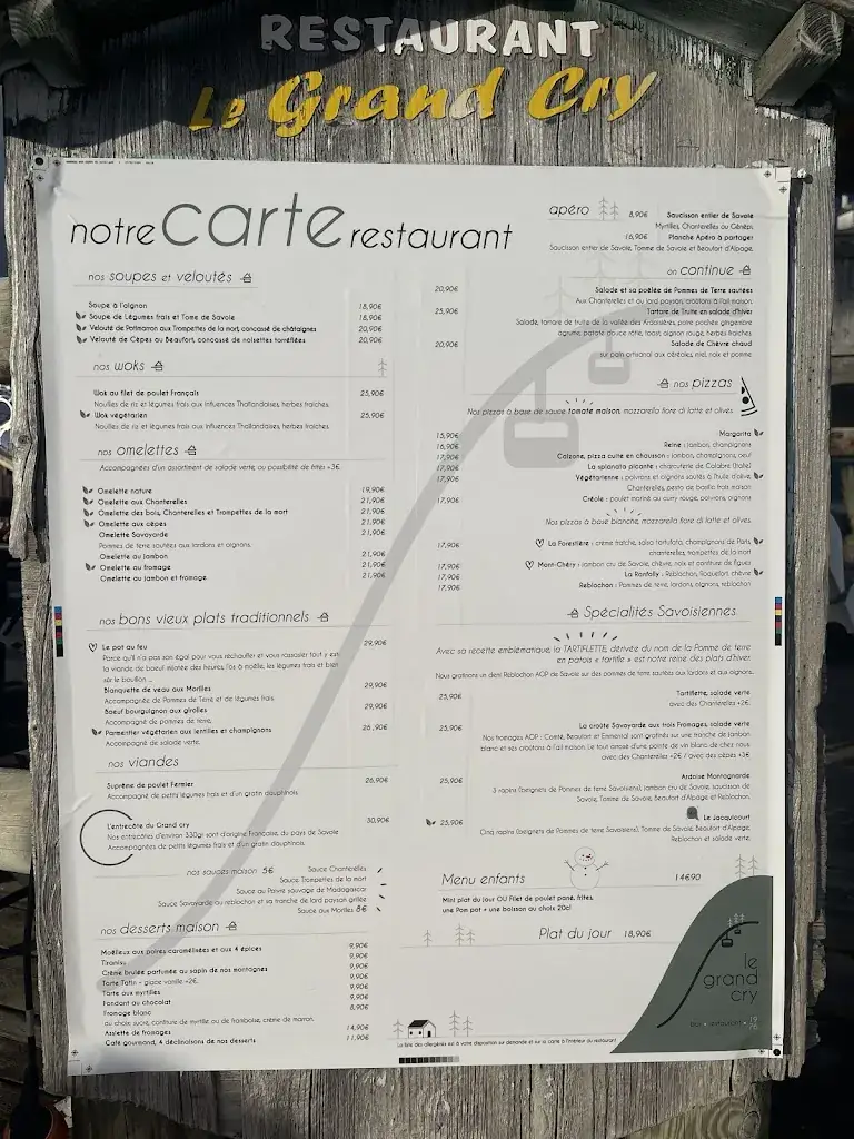 Menu_Restaurant Bar Le Grand Cry_Gets_image_1
