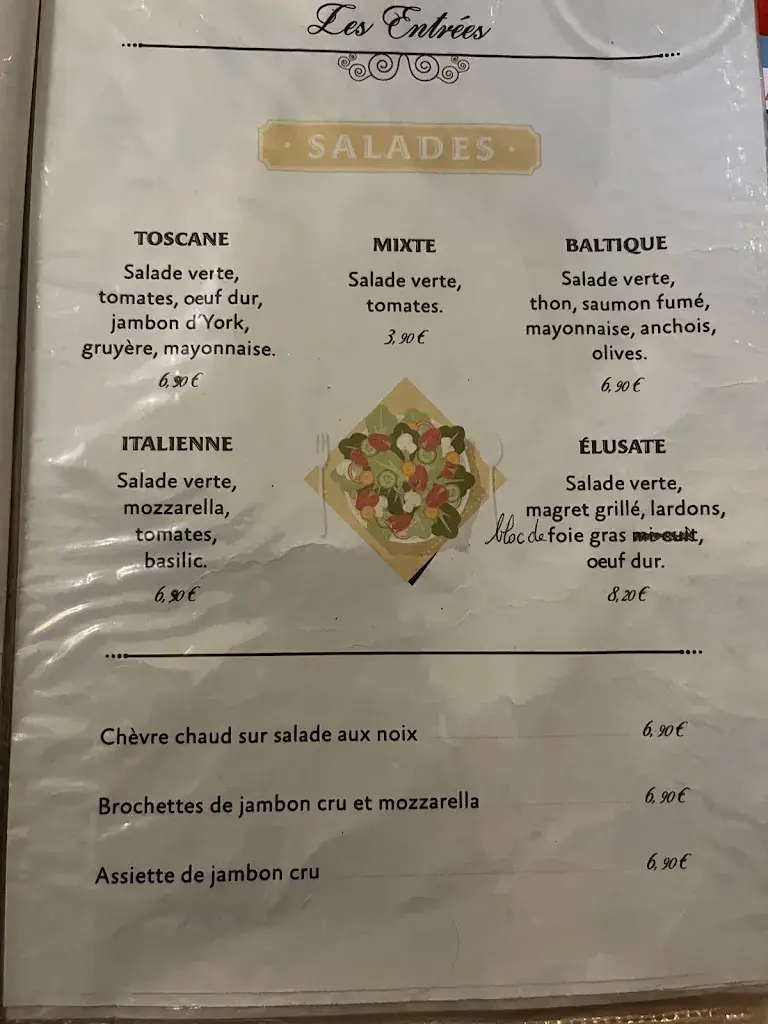 Menu_La Trattoria_Eauze_image_4