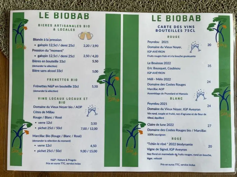 Menu_LE BIOBAB - Restaurant et Café_Espalion_image_1