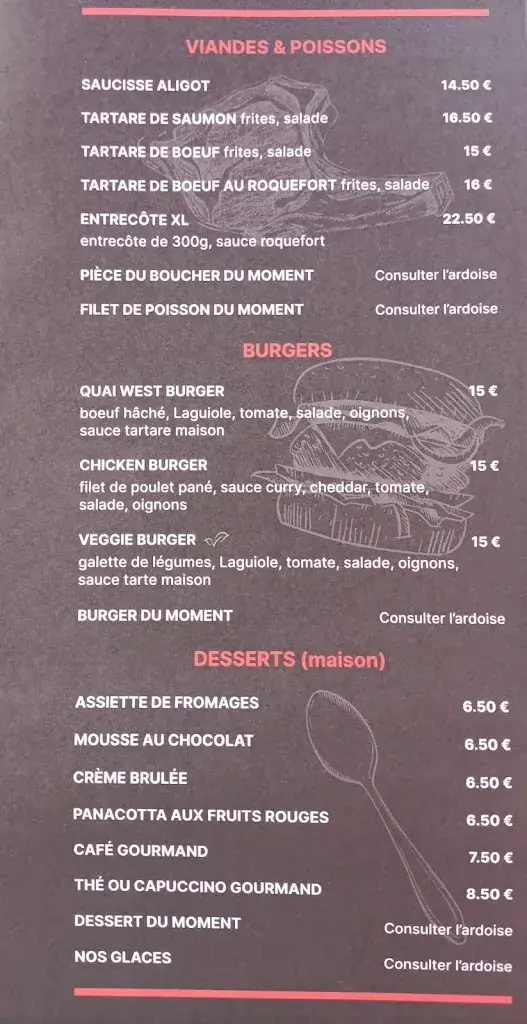 Menü_Le Quai West_Entraygues-sur-Truyère_Bild_4