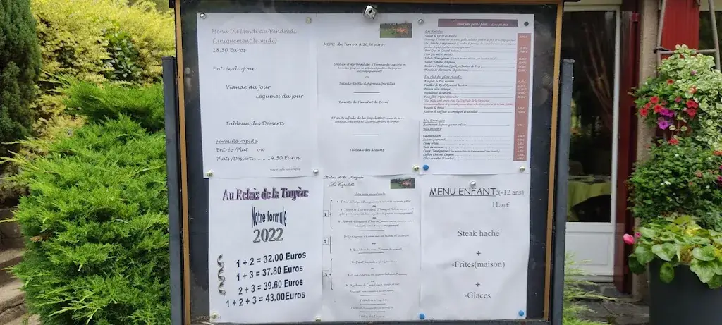 Menu_Restaurant Au Relais de la Truyère_Montézic_image_3